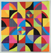  Neon Fizz - Cindy Grisdela Art Quilts