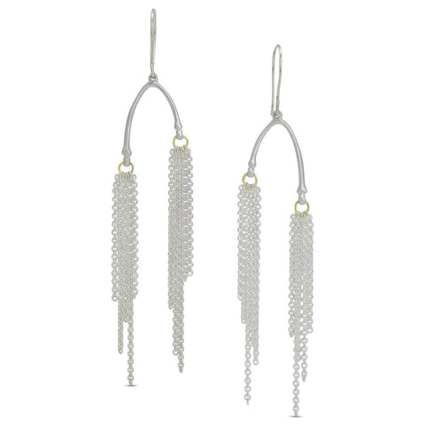 Hanging Tassel Drop Earrings