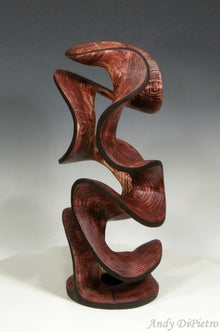  Burgundy Twist - Wood Artforms