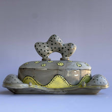  Butter is Queen Butter Dish - Deb Sullivan Pottery