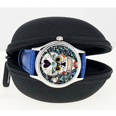 Sugar Skull - Dia de Los Muertos Timepiece - 38mm