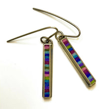  Skinny Rectangle Earrings- Small - Michele A Friedman