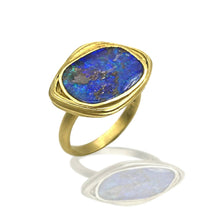  Azores Boulder Opal Ring | 18k Yellow Gold - Original Eve Designs