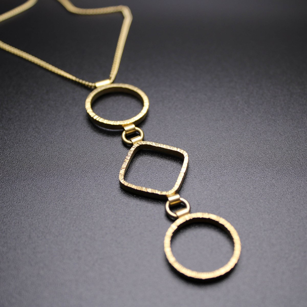 Liminal Triple Drop Necklace