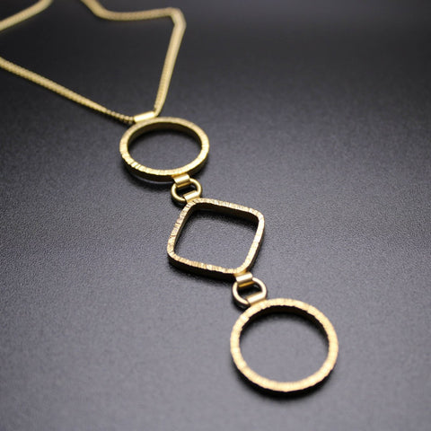 Liminal Triple Drop Necklace